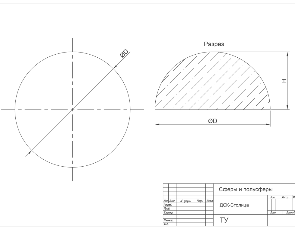 Полусфера П-2